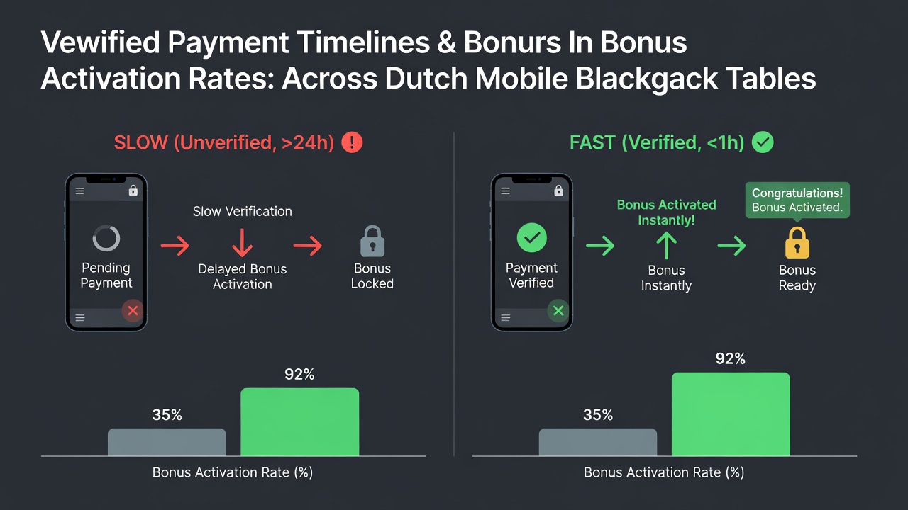 Geverifieerde betalingen via iDEAL op mobiele blackjacktafels in Nederland