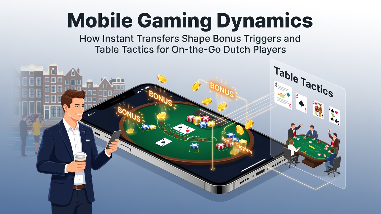 Mobiele gokapp met snelle iDEAL-overboeking en bonusactivatie op smartphone