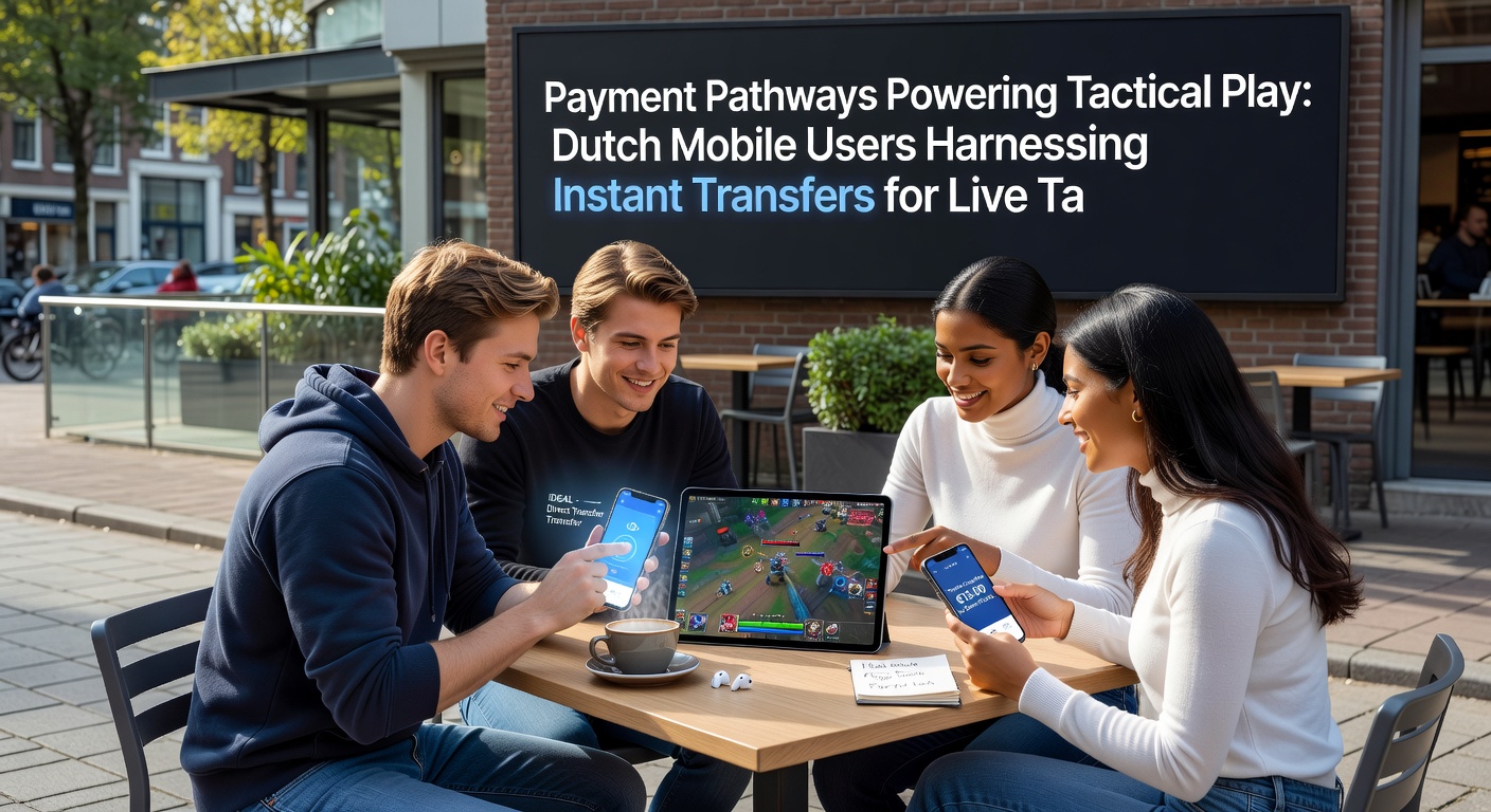 Diagram van betalingsroutes die tactische beslissingen ondersteunen tijdens live mobiele casinospellen