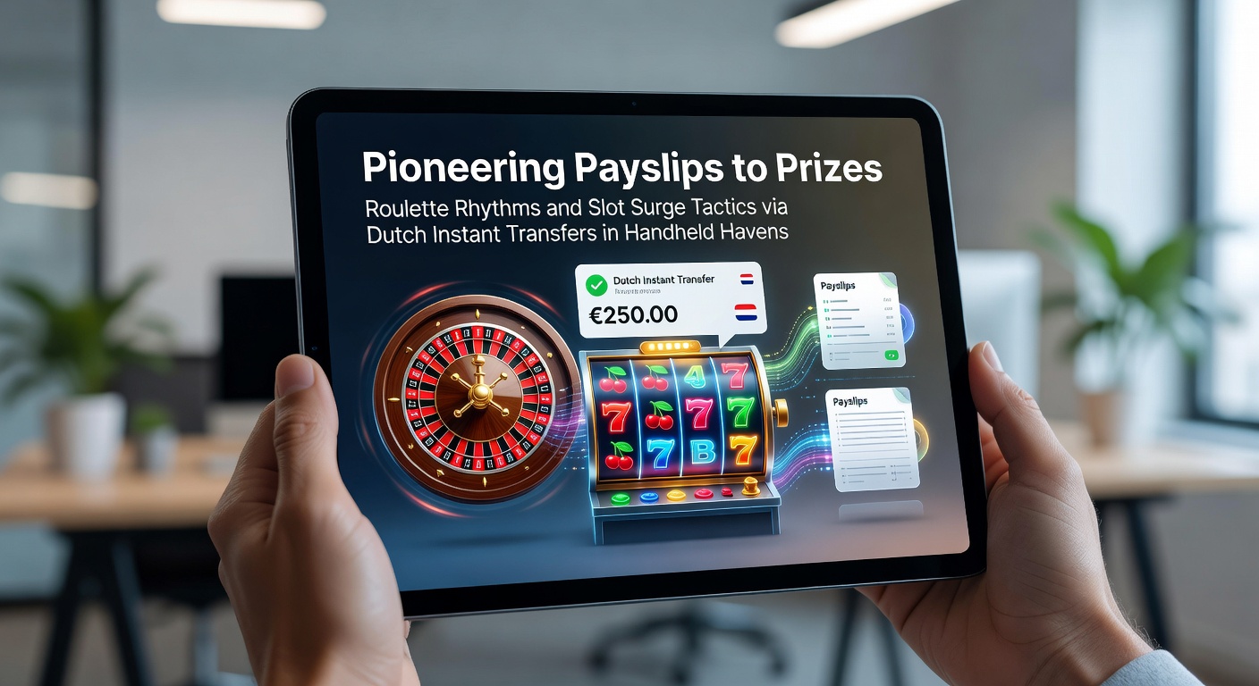 Speler checkt loonsheet op mobiel en stort direct via iDEAL voor roulette-spins in een Nederlands online casino